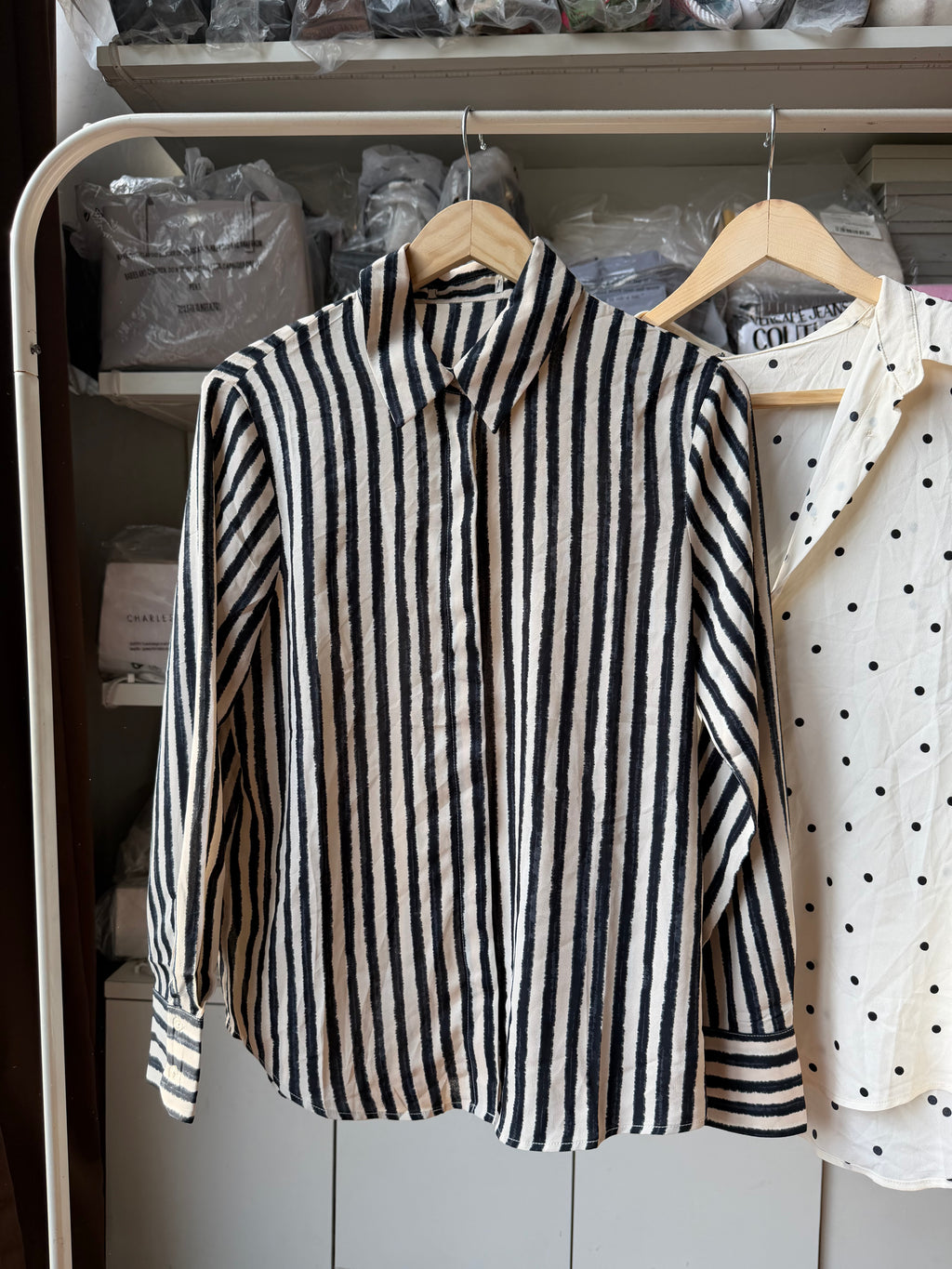 Mango striped shirt