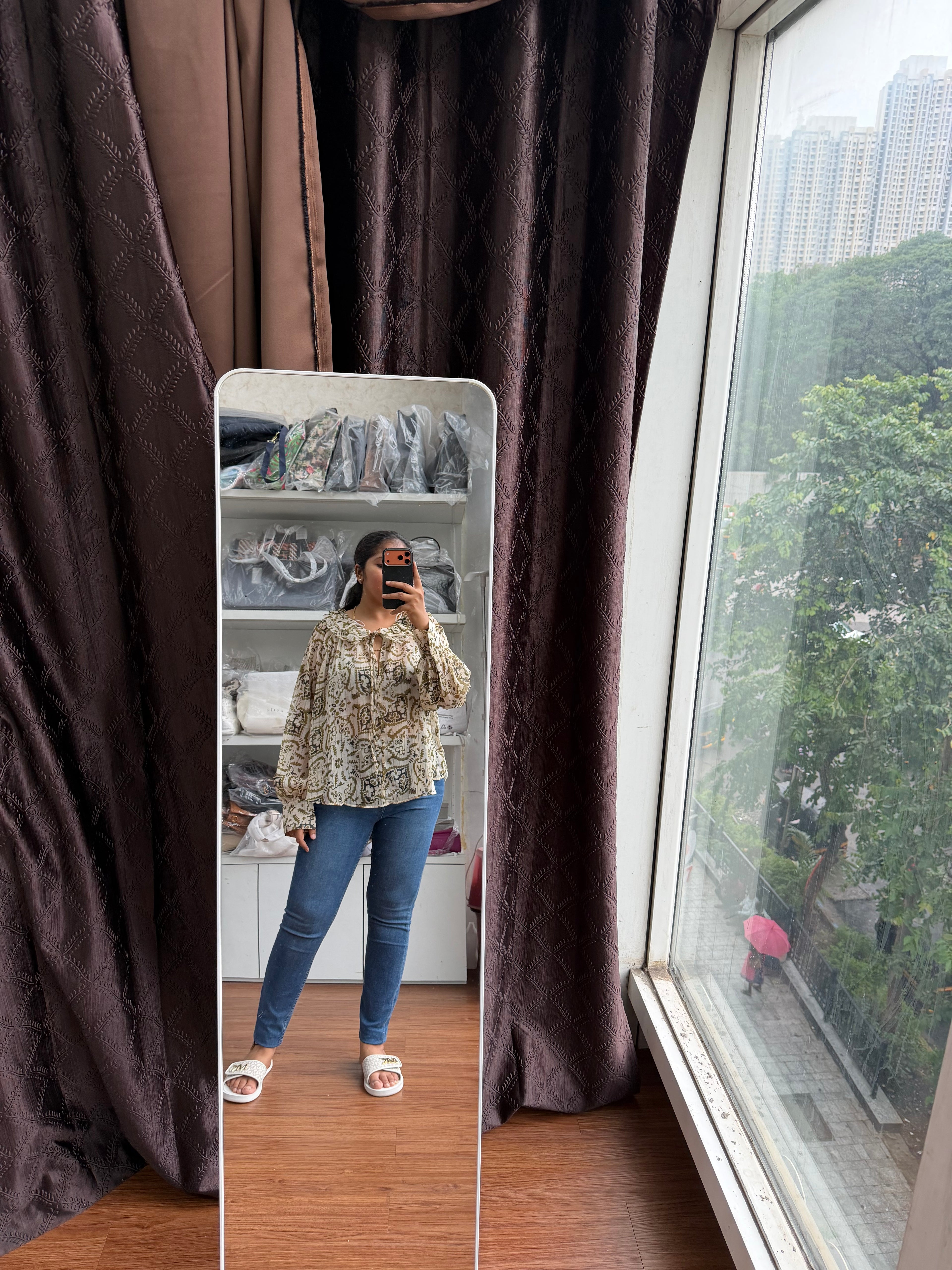 H&M frill top