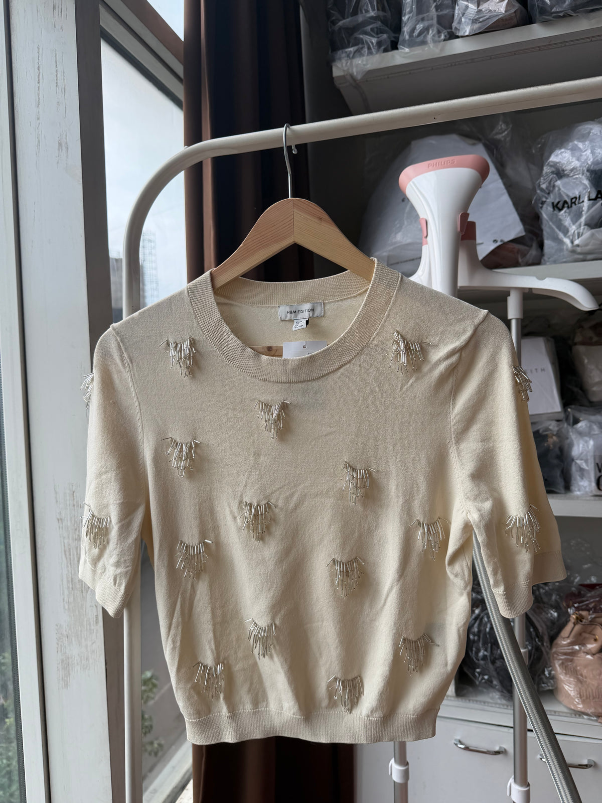 H&M embellished top
