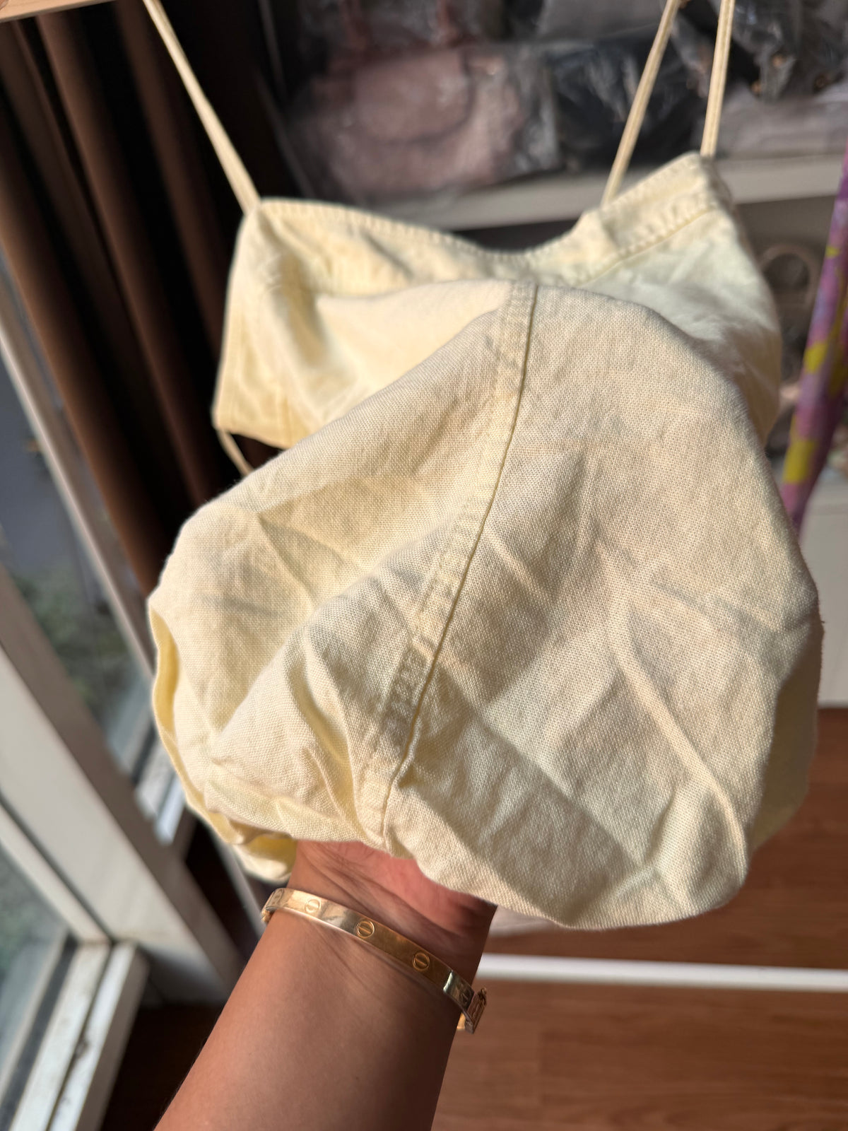 Zara top linen