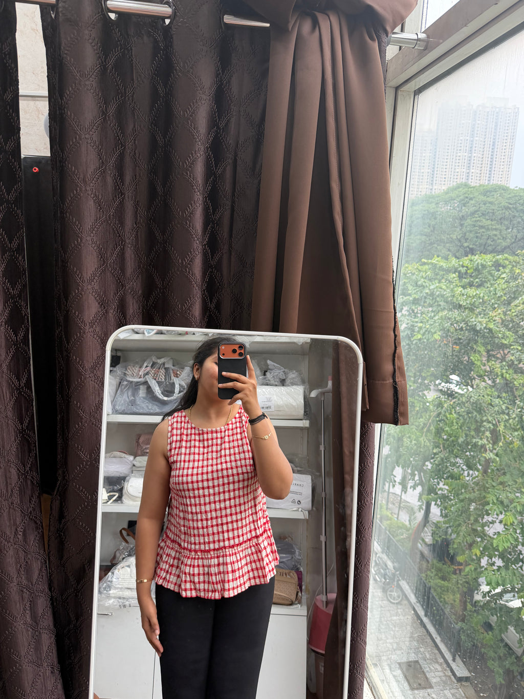 GINGHAM TOP LINDEX