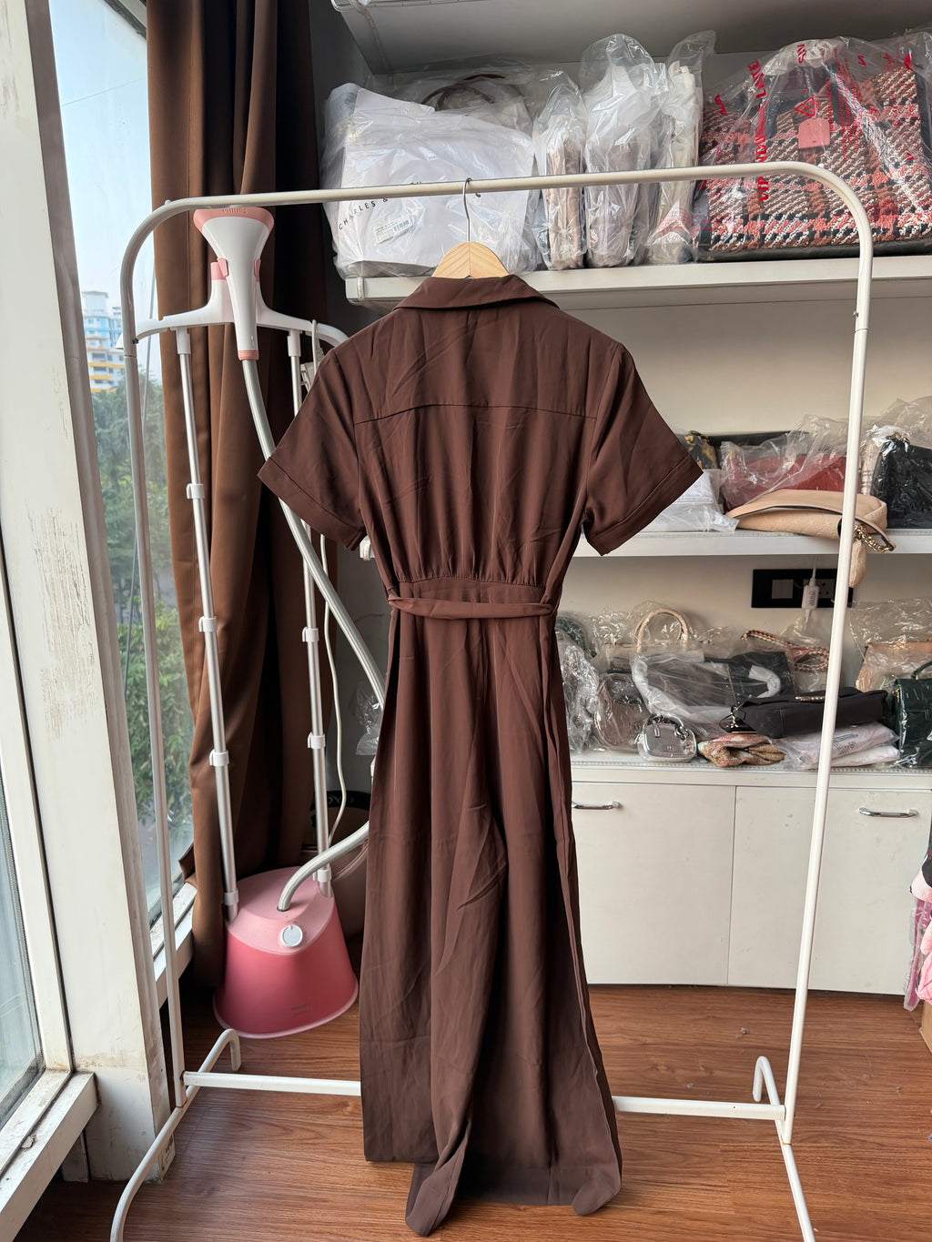 ANABELLE BROWN JUMPSUIT