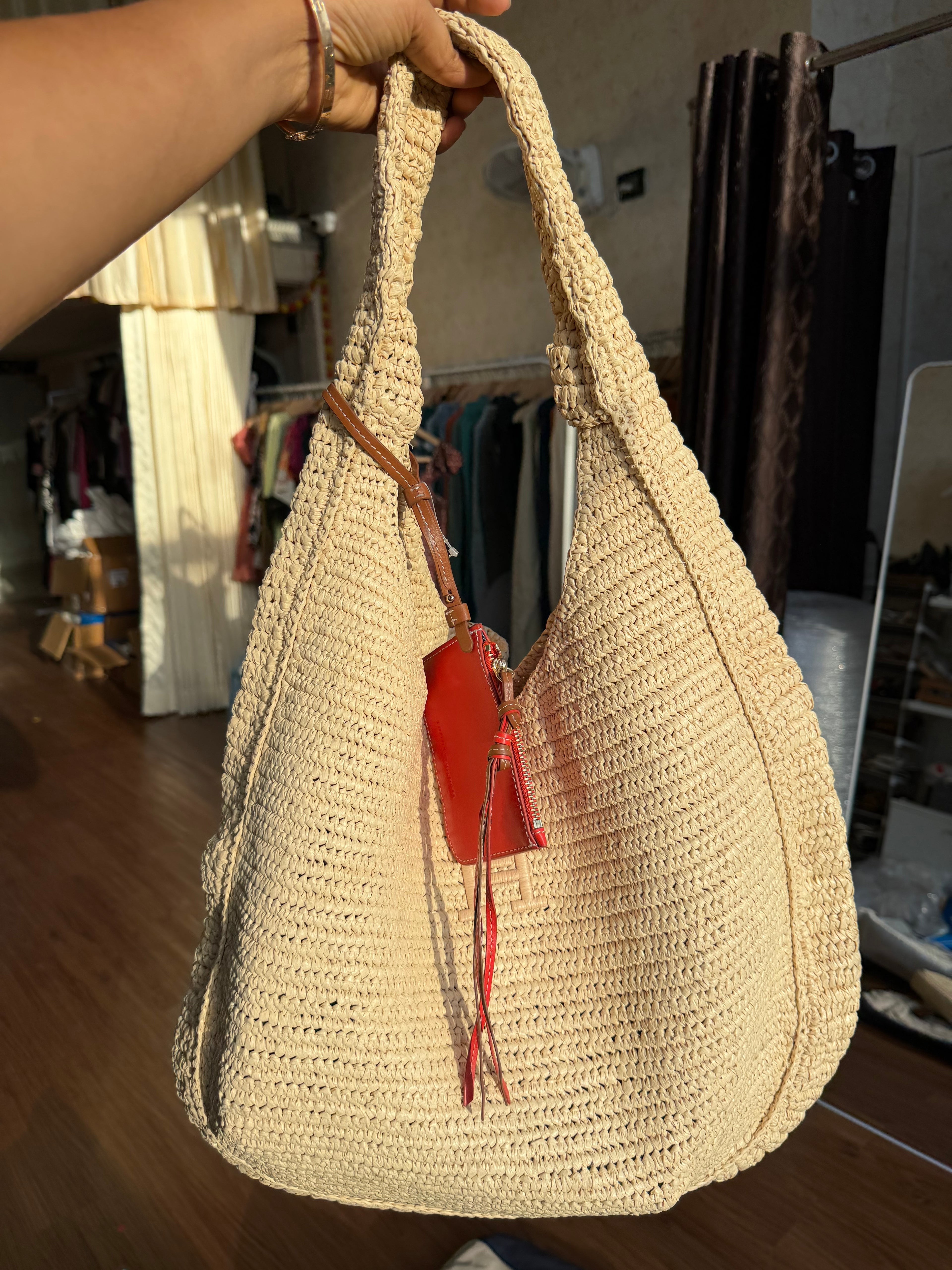 TOMMY HILFIGER CROCHET BUCKET