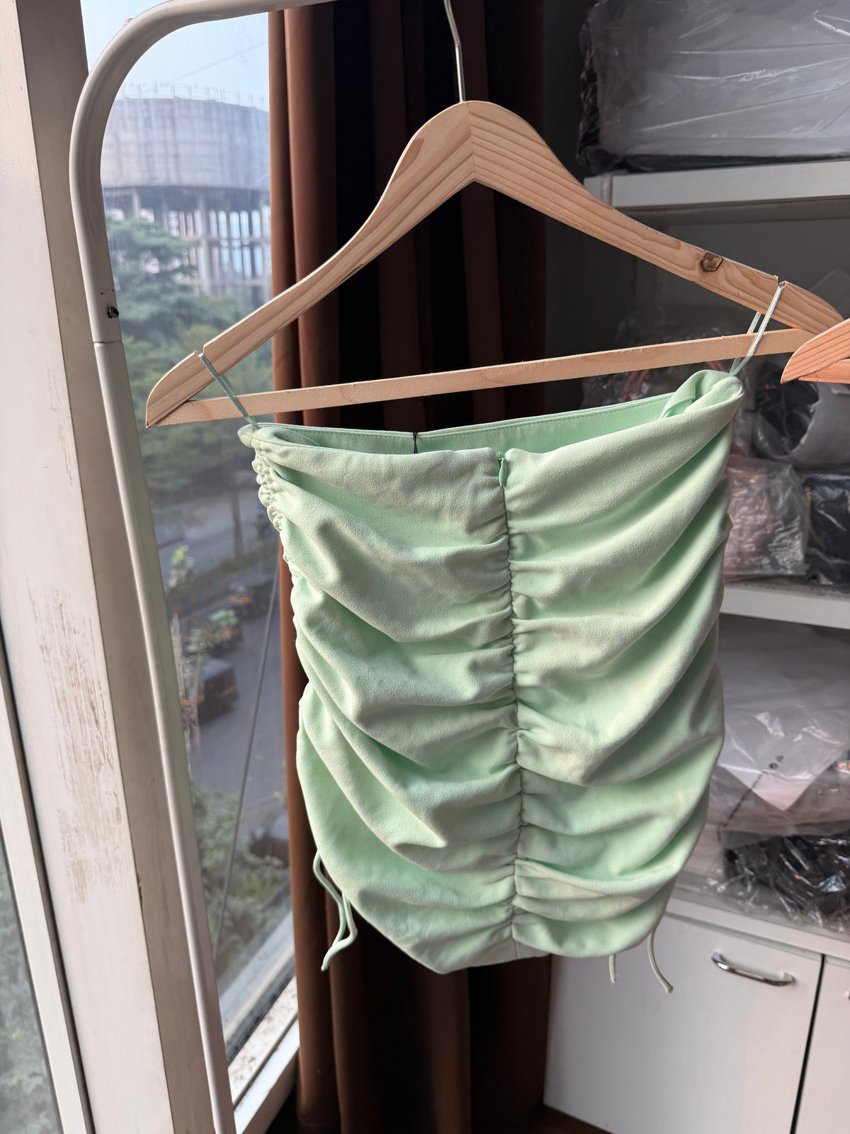 Zara ruched skirt