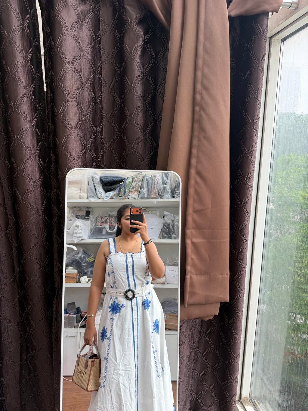 RIVER ISLAND EMBROIDERED DRESS