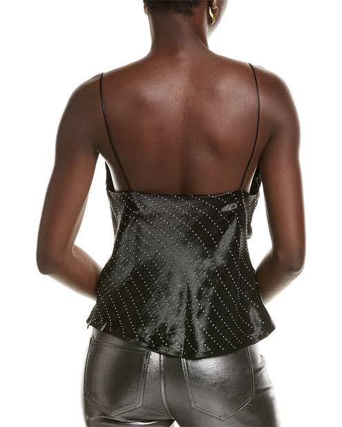 ZARA RHINESTONE TOP
