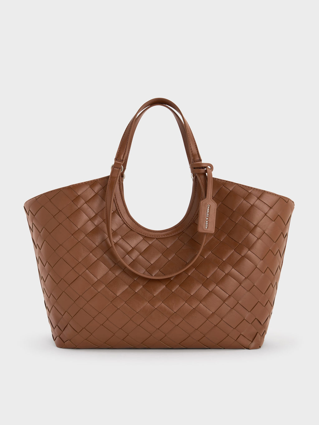 CHARLES AND KEITH IVETTE WOVEN TOTE