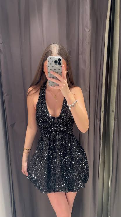 Zara sequins dress