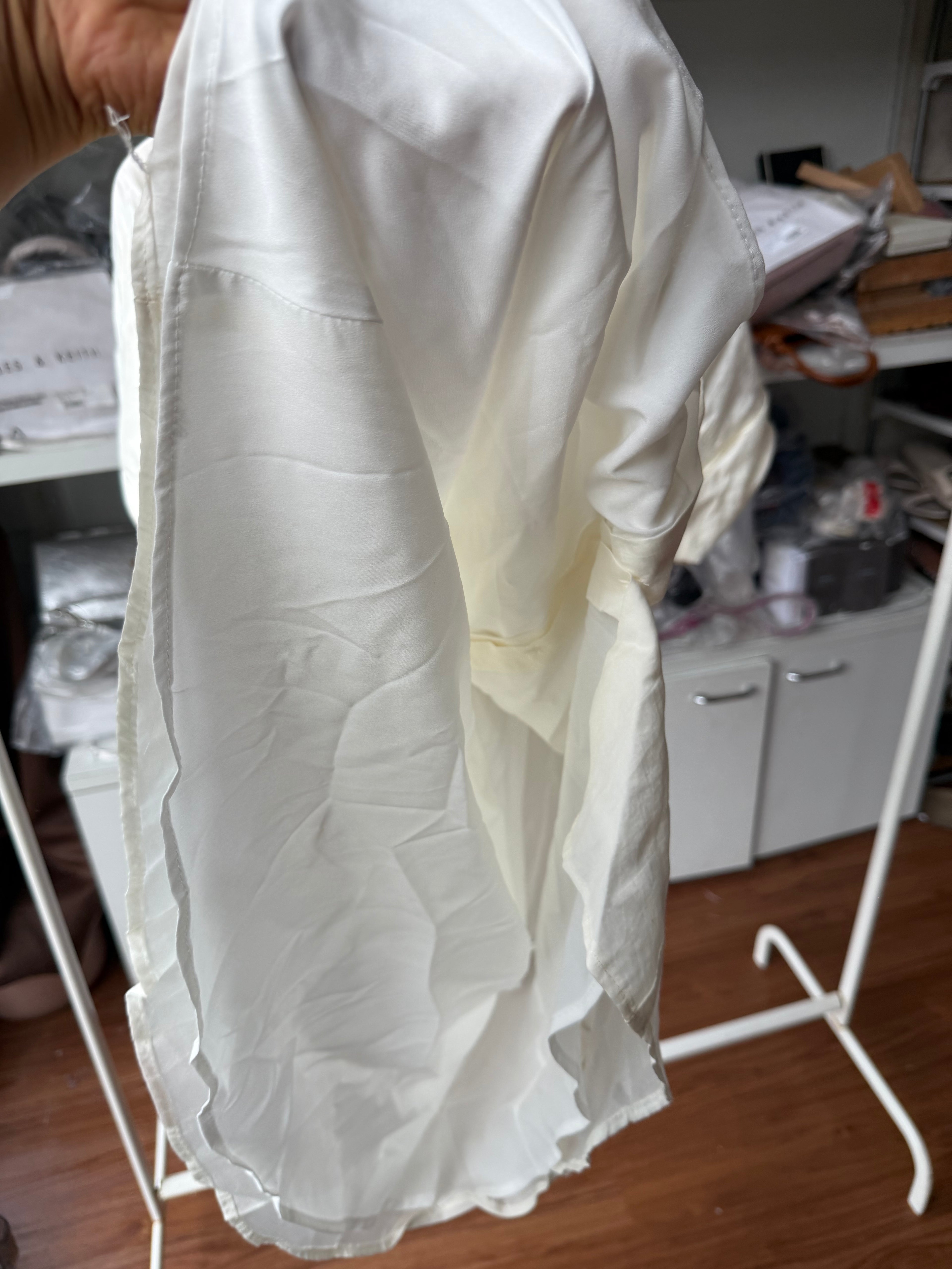 ZARA LINEN BLEND DRESS