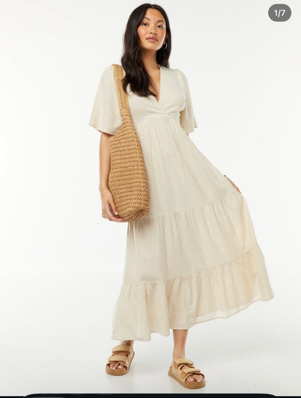 ASOS linen dress