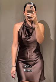 Zara backless dress