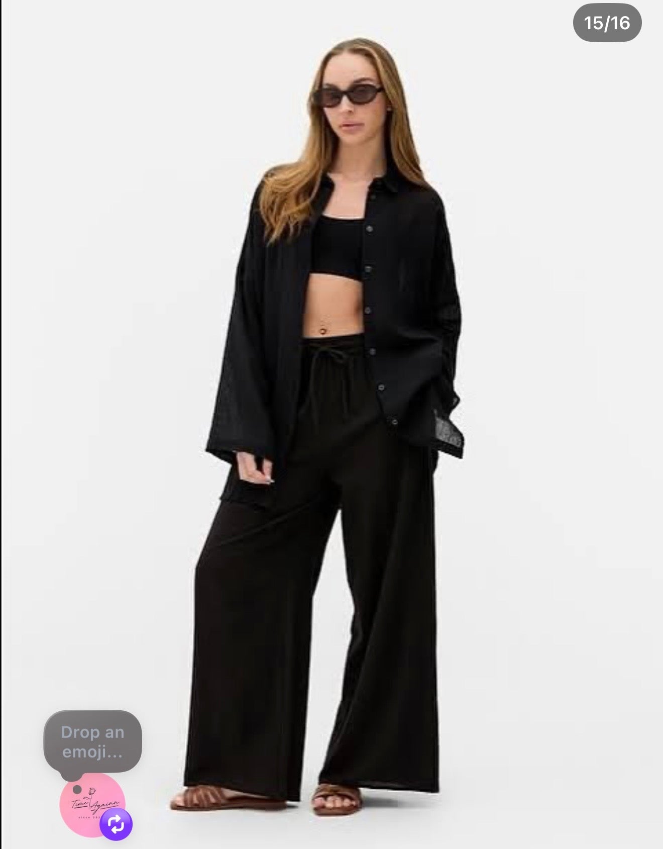 PRIMARK LINEN BLEND PANTS