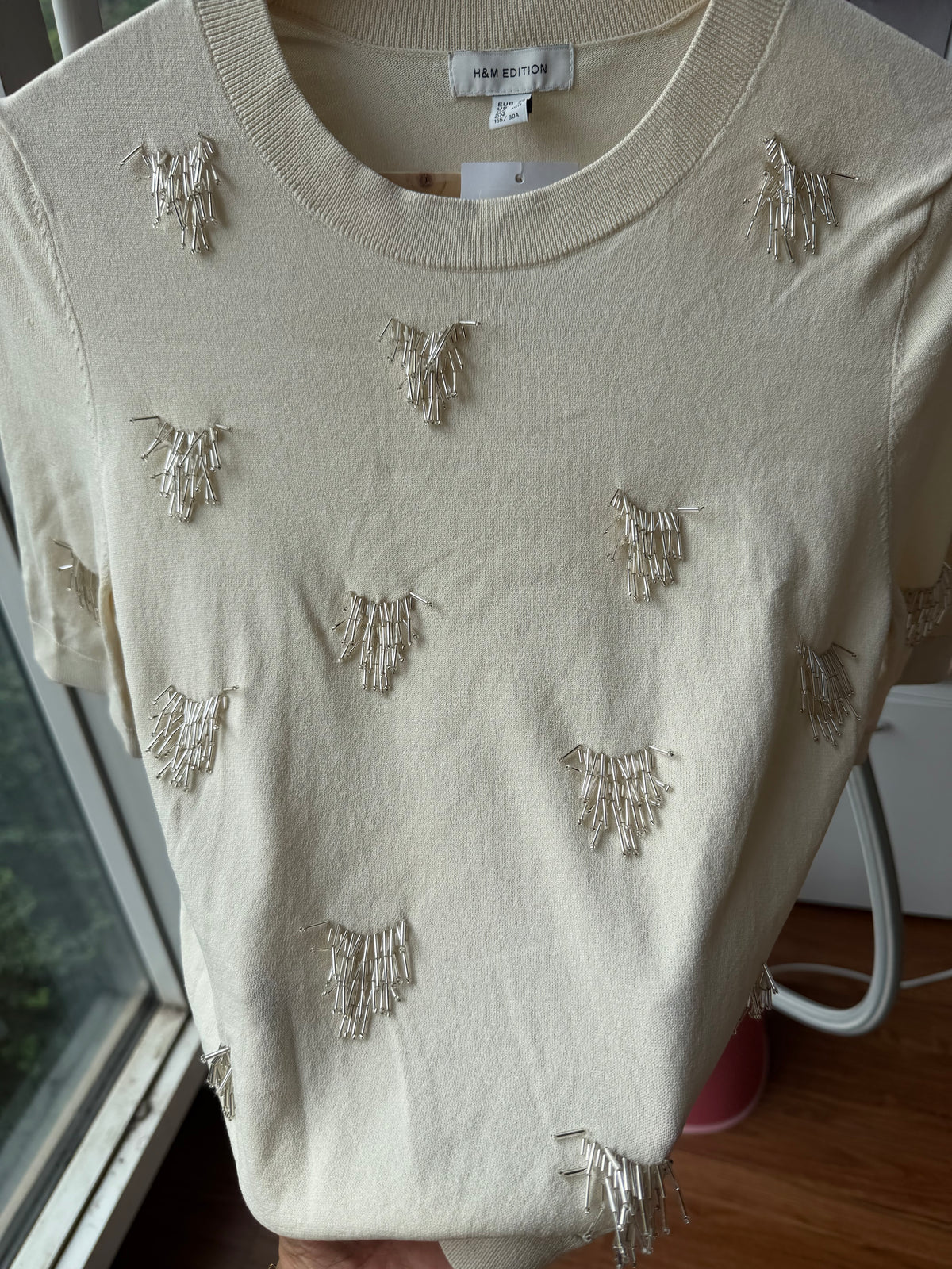 H&M embellished top