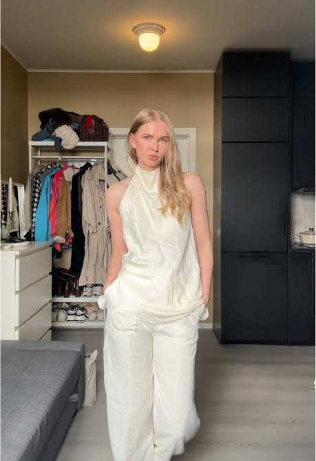 Zara backless top
