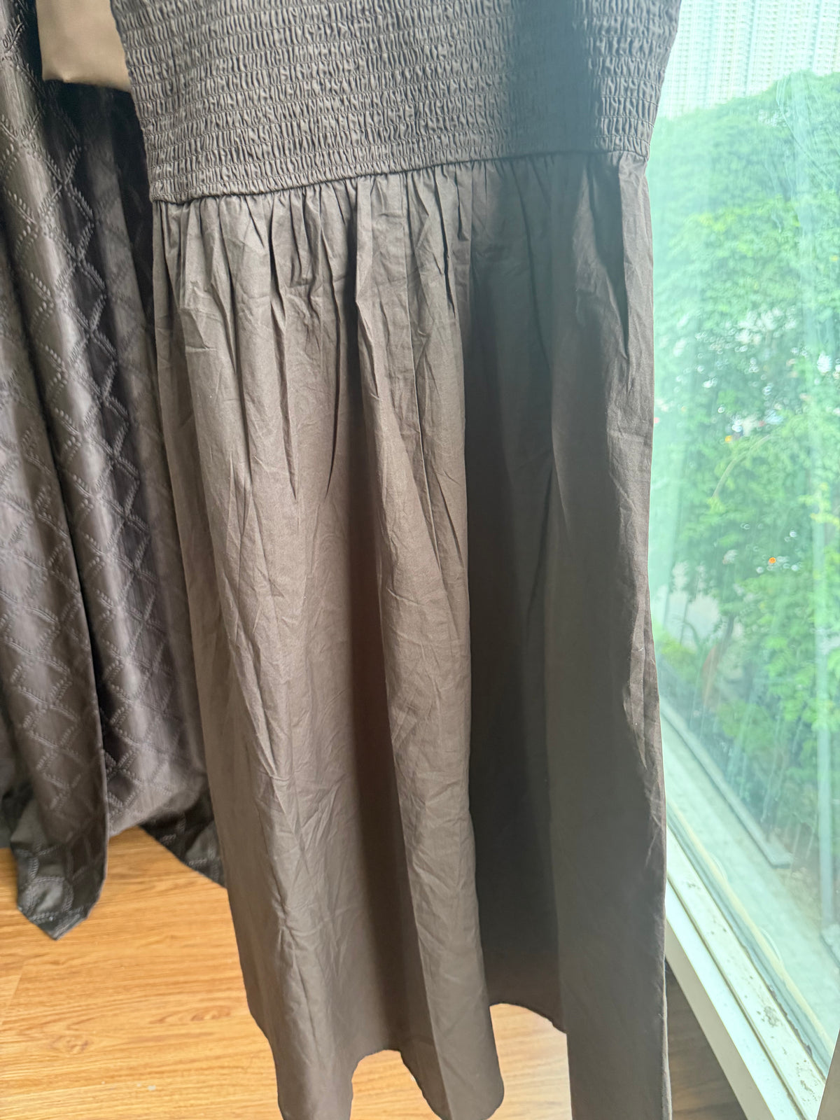 AMELIA SMOKEY BROWN DRESS