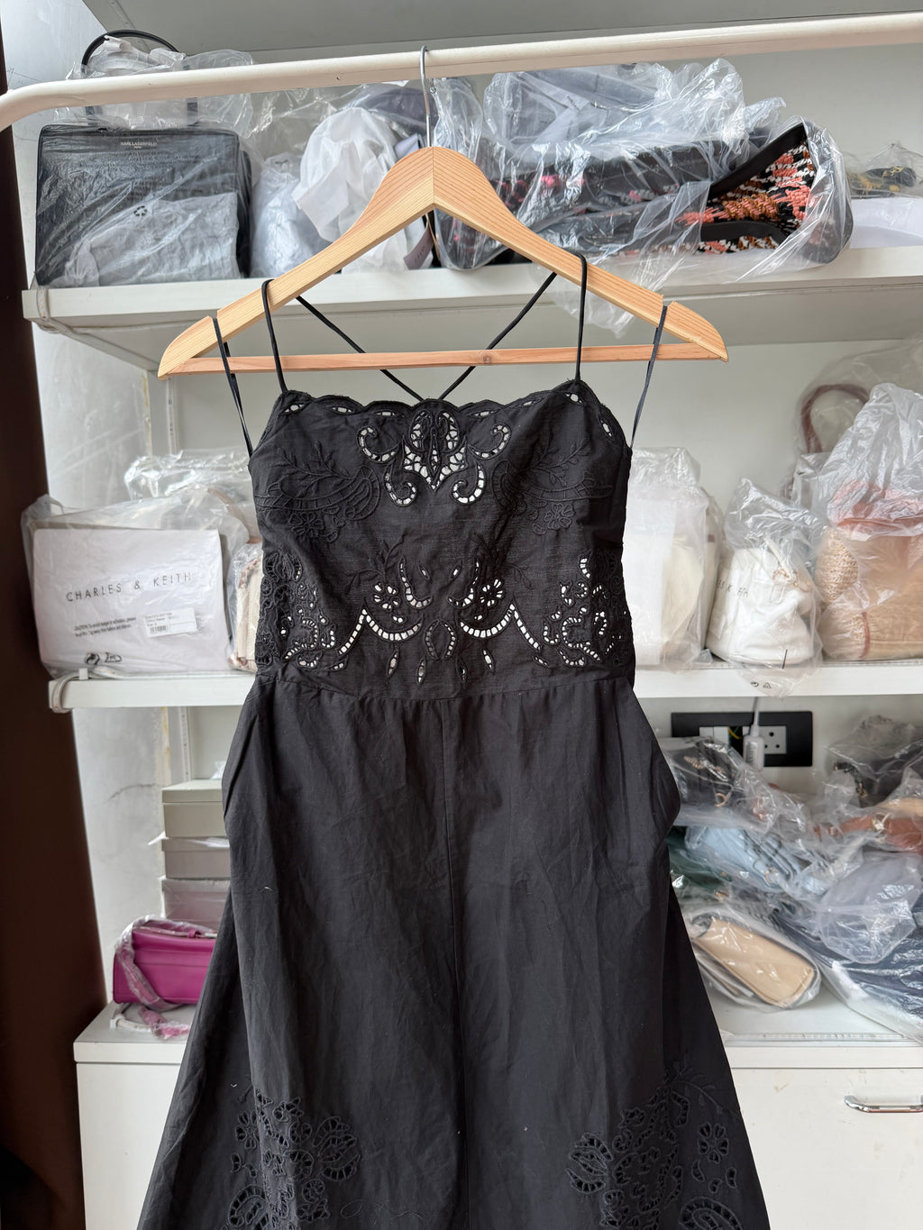 ZARA POPLIN COTTON BACKLESS