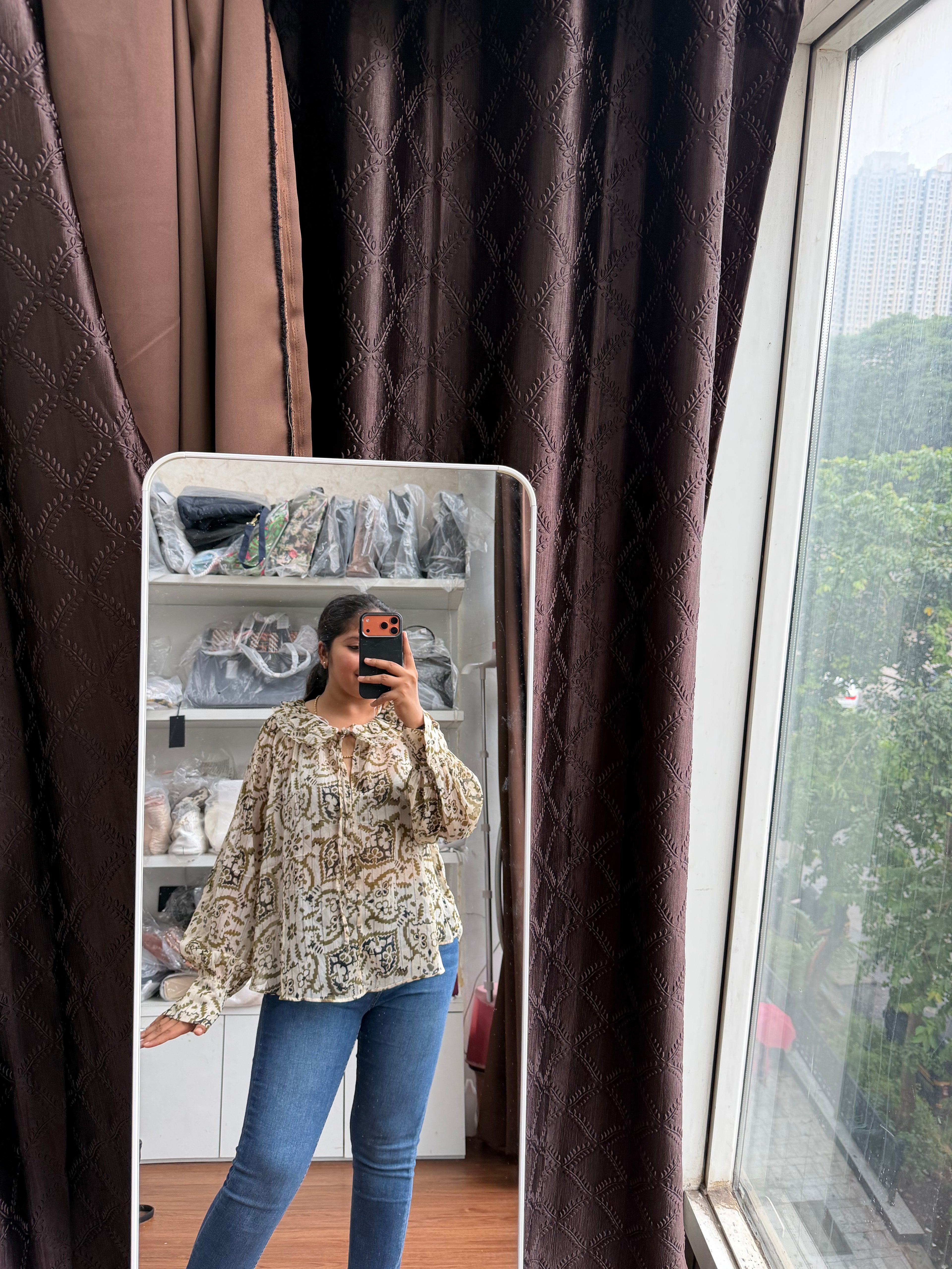 H&M frill top