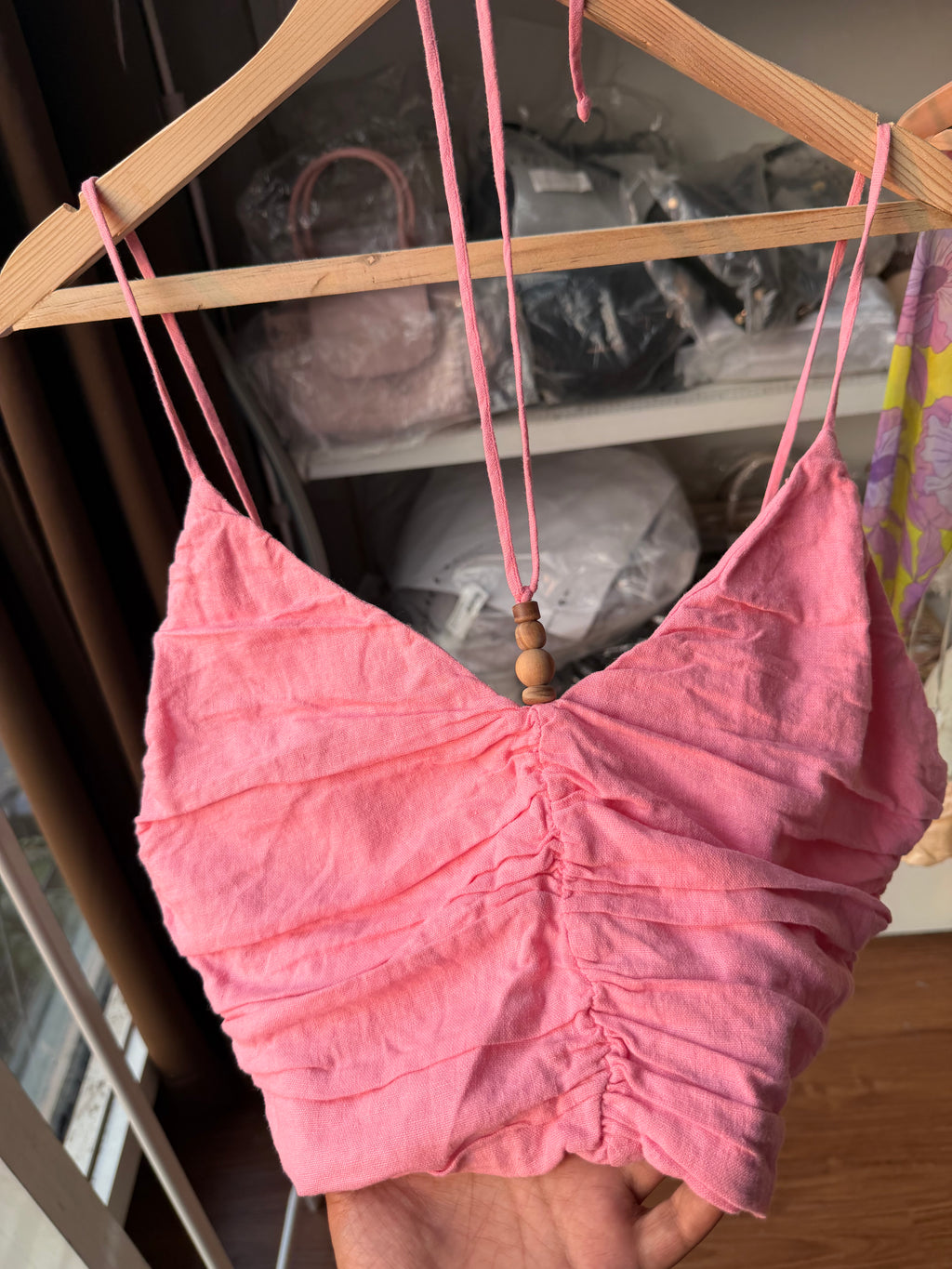 Zara top linen