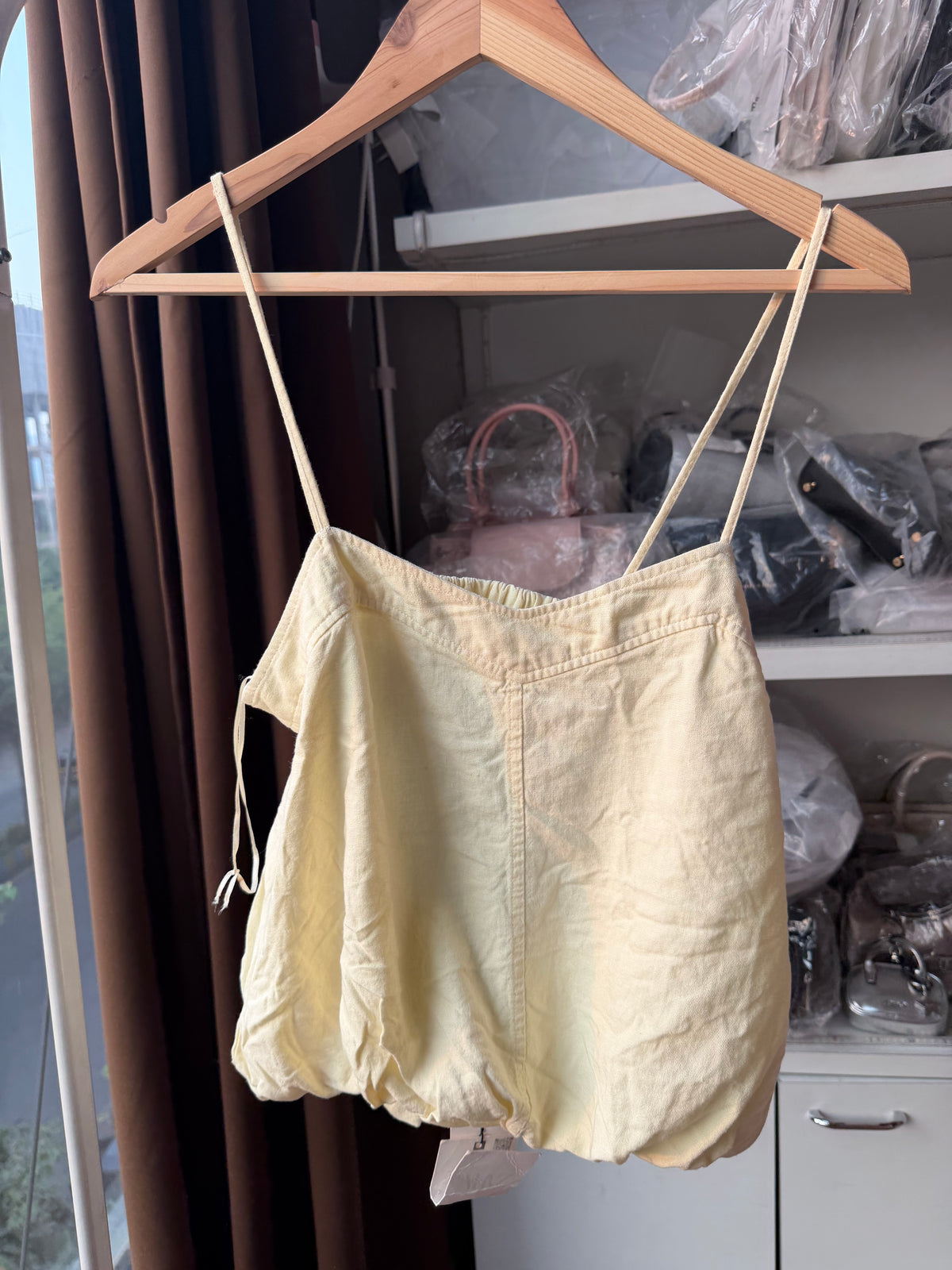 Zara top linen