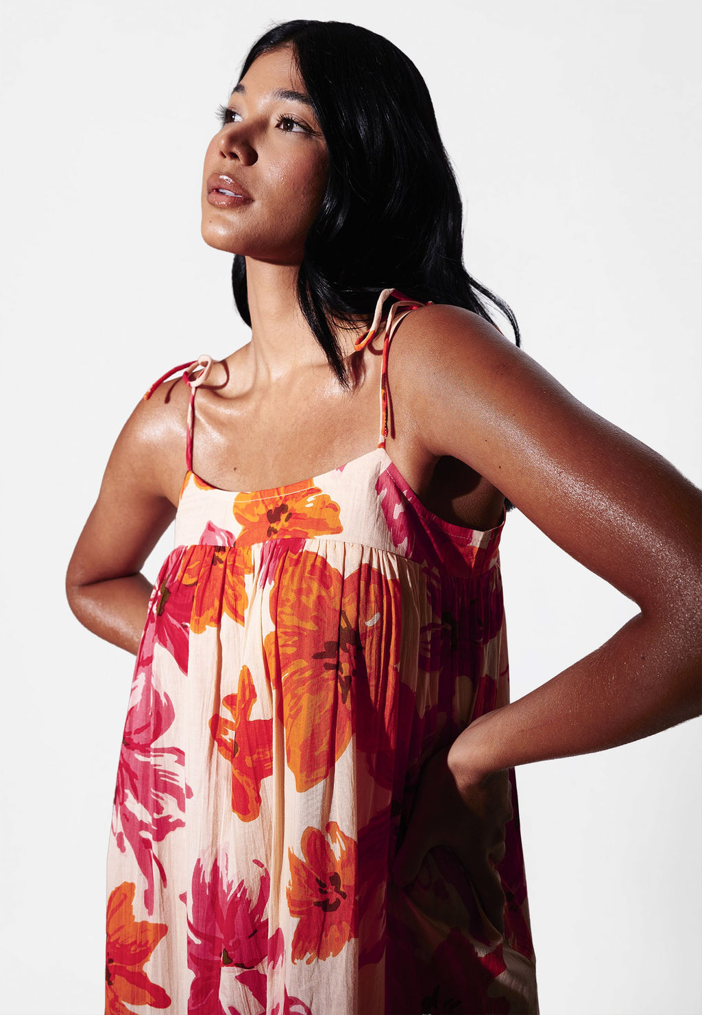 SOUTH BEACH FLARED DRESS