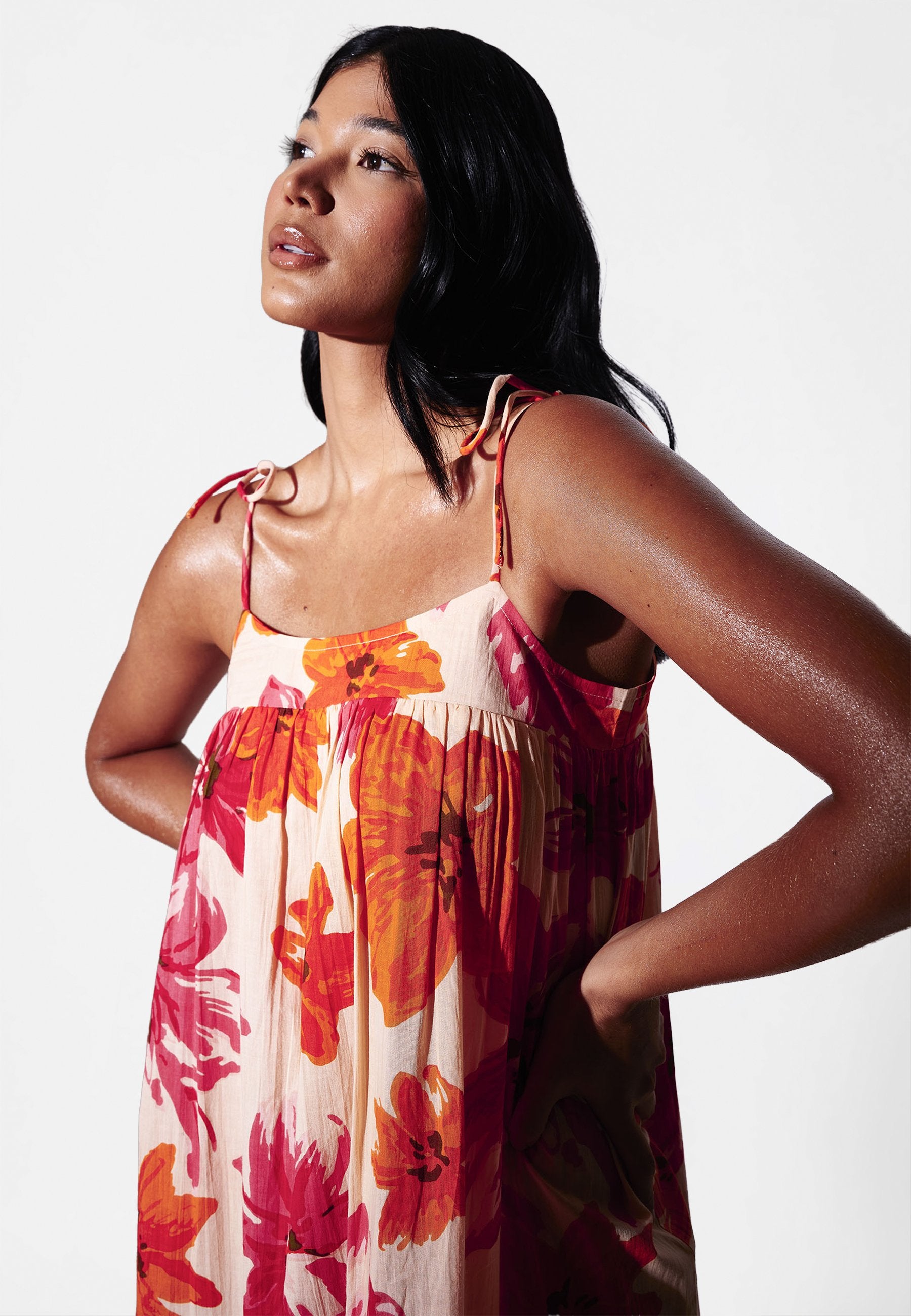 SOUTH BEACH FLARED DRESS
