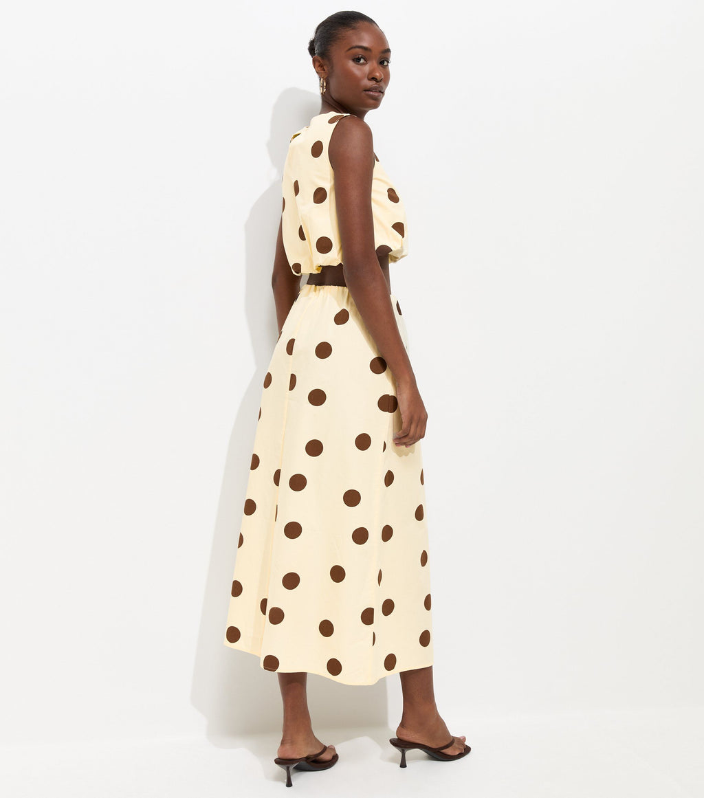 NEW LOOK POLKA DOT COORD SET