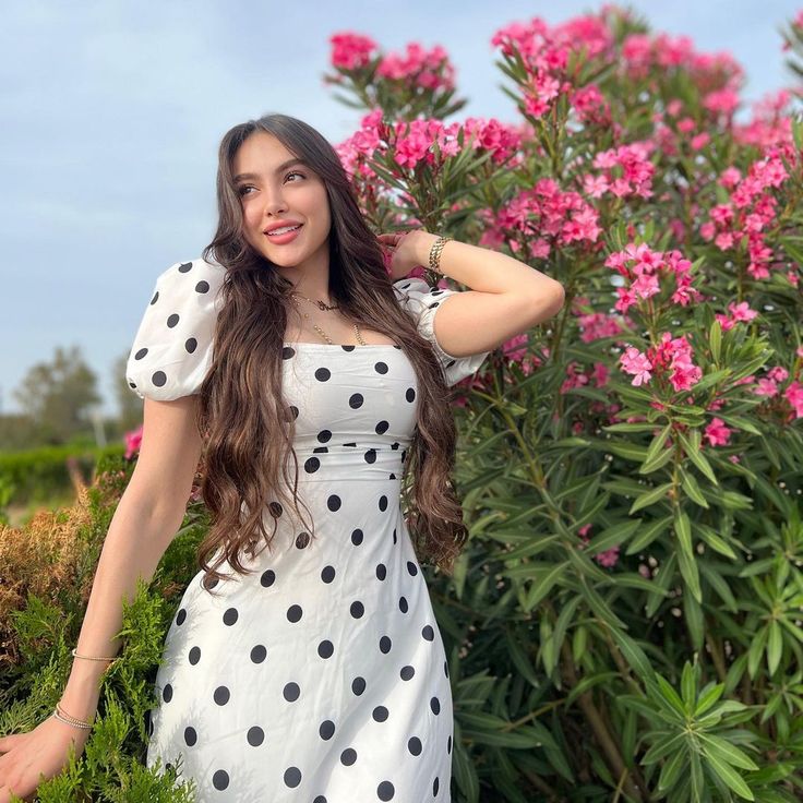 POLKA DOT COTTON DRESS