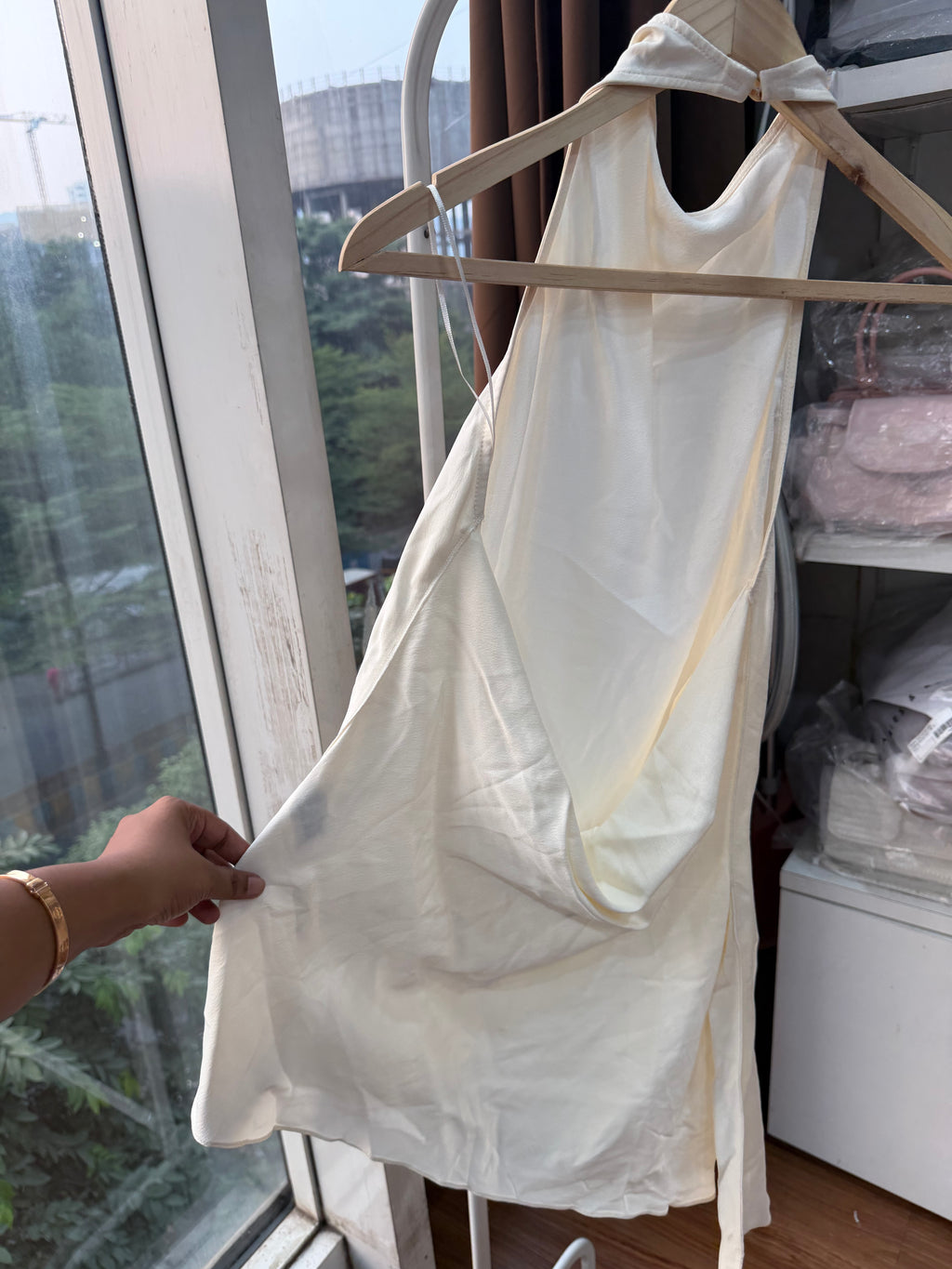 Zara backless top