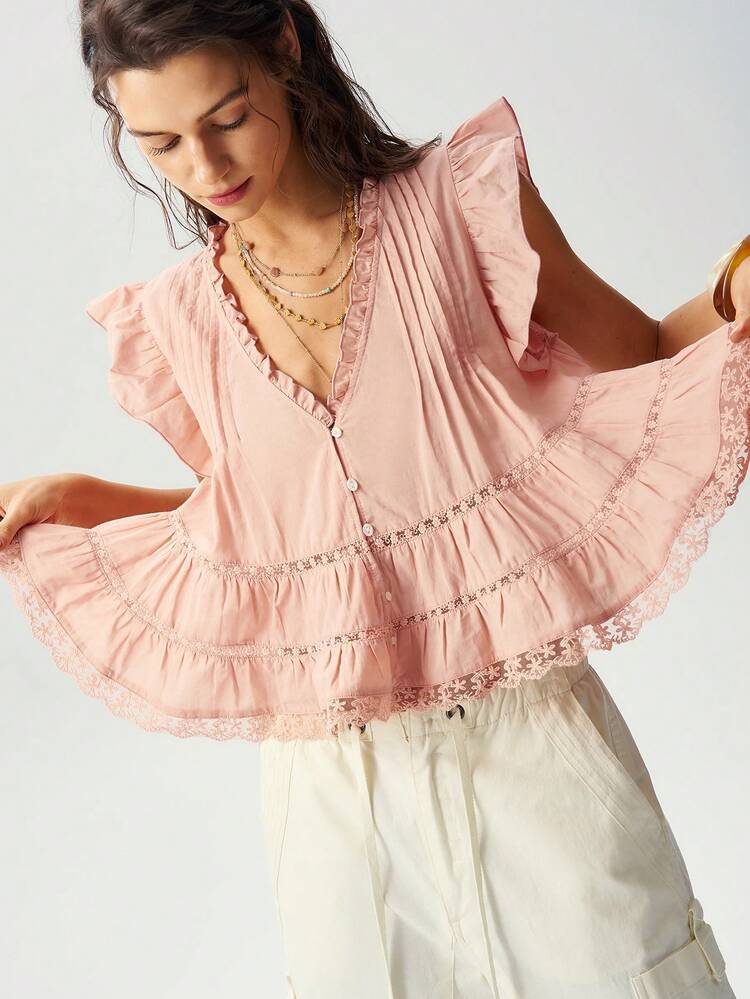 H&M peach top