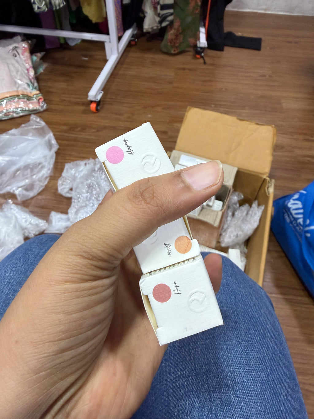 RARE BEAUTY BLUSH.