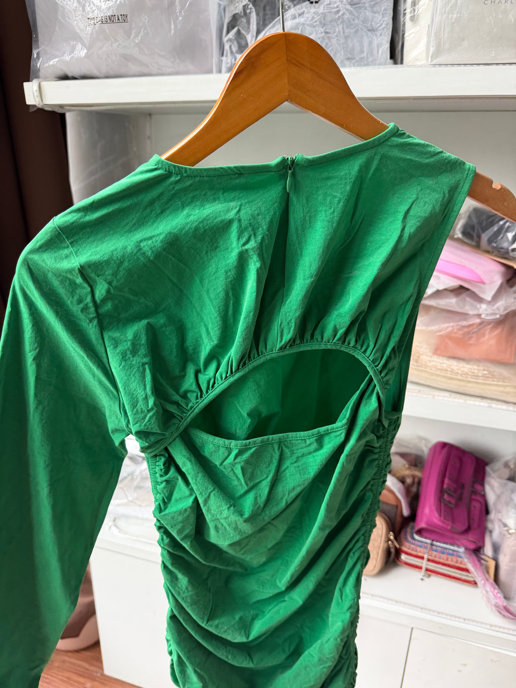 Zara one shoulder dress