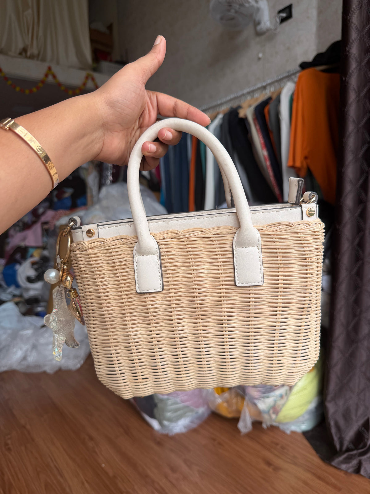 ALDO STRAW BAG