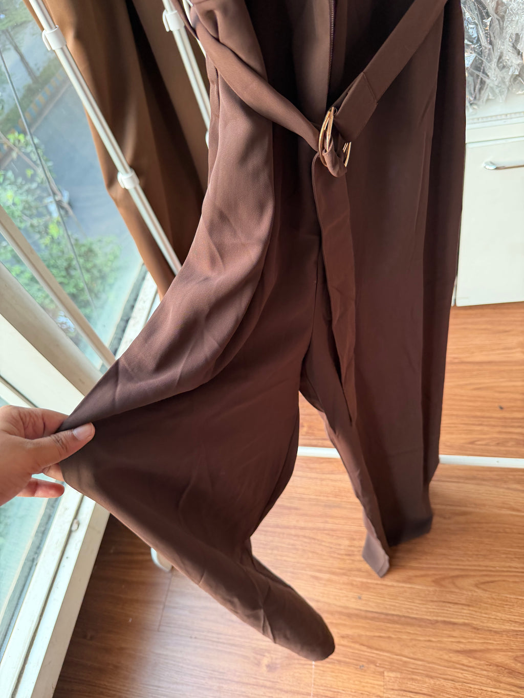 ANABELLE BROWN JUMPSUIT