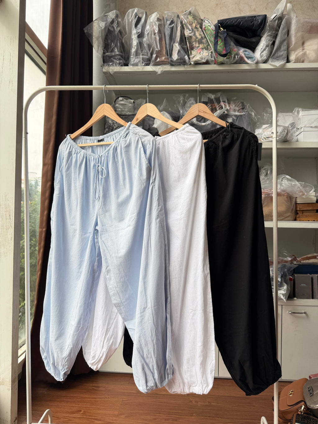 GINA TRICOT BALLOON PANTS -100% COTTON