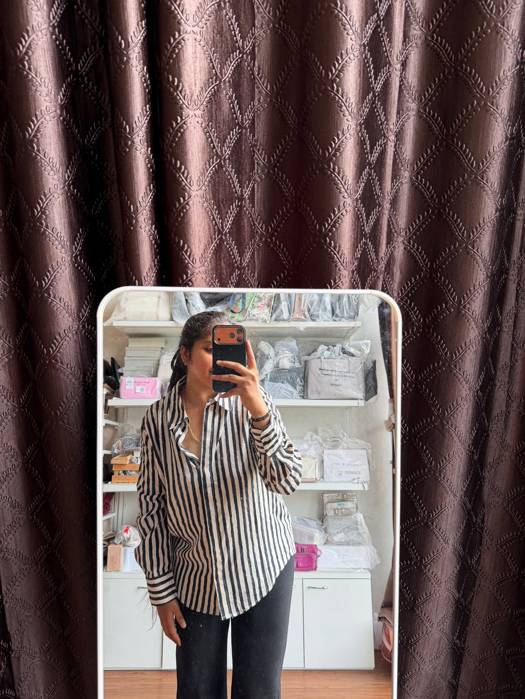 Mango striped shirt
