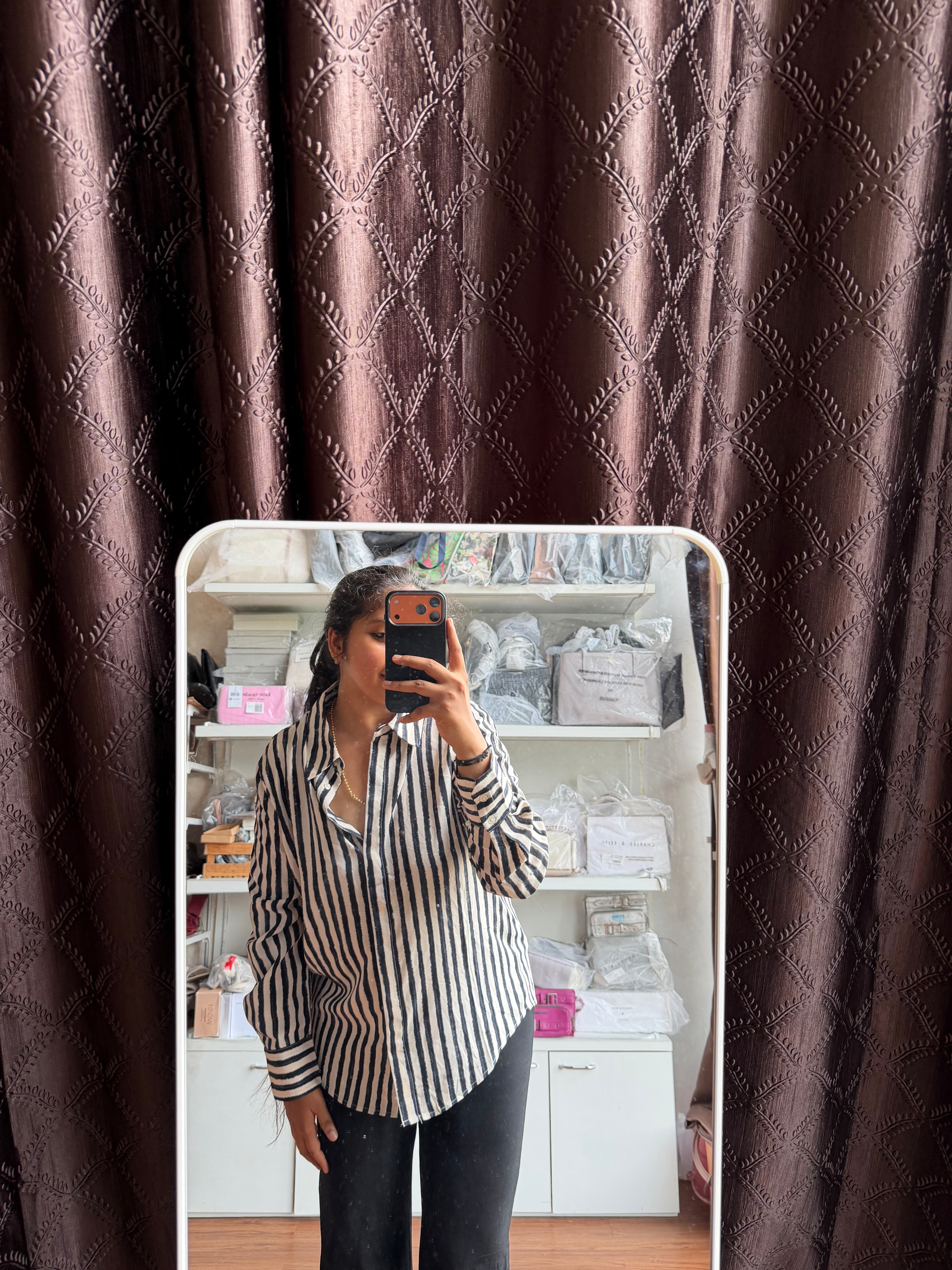 Mango striped shirt
