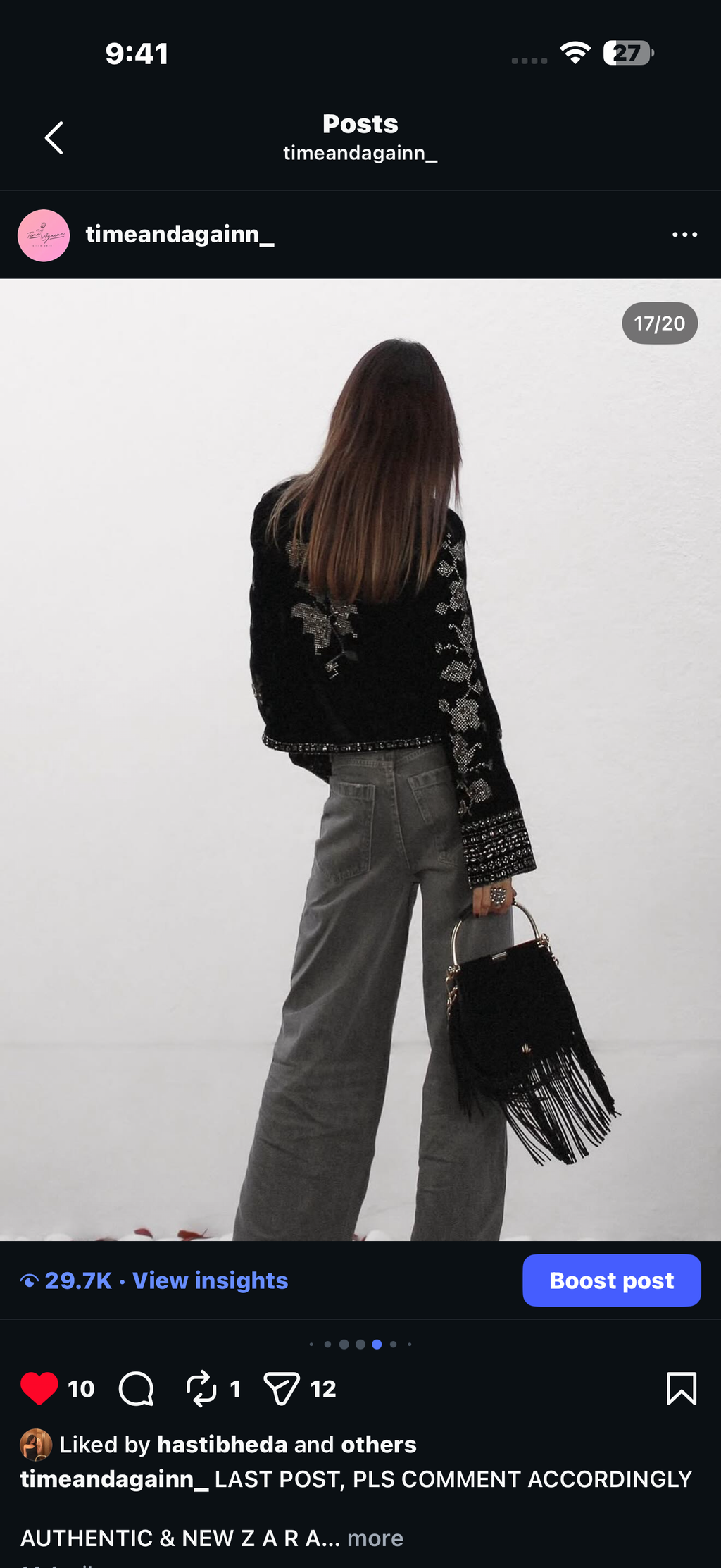 Zara velvet shrug