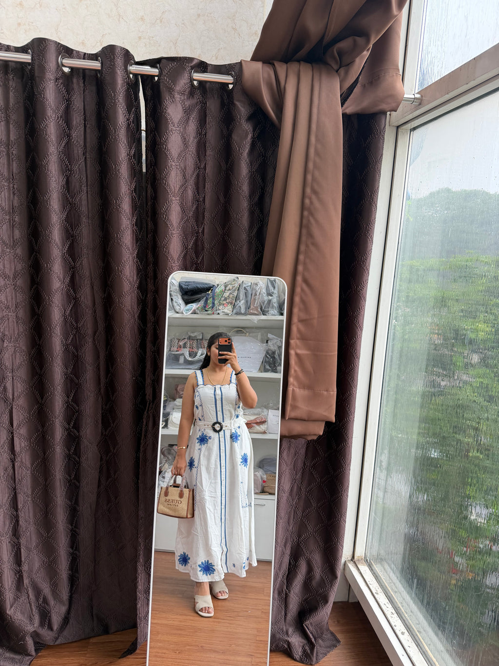 RIVER ISLAND EMBROIDERED DRESS