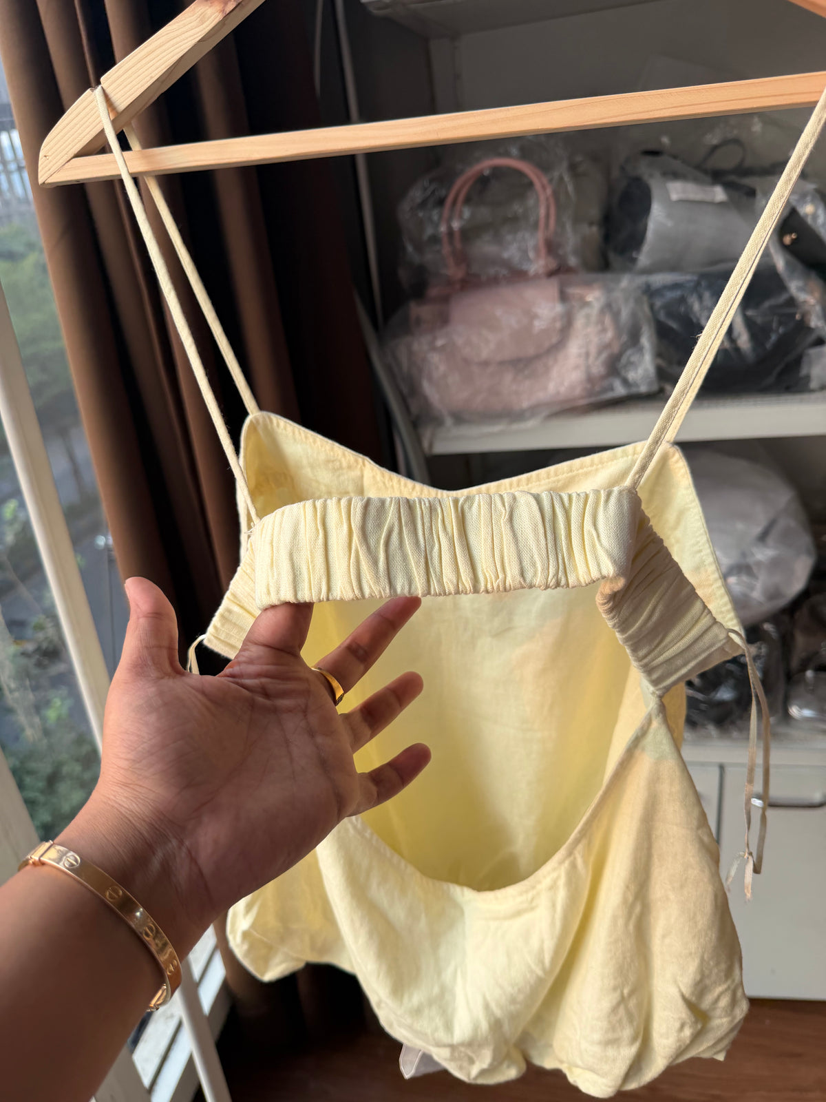 Zara top linen