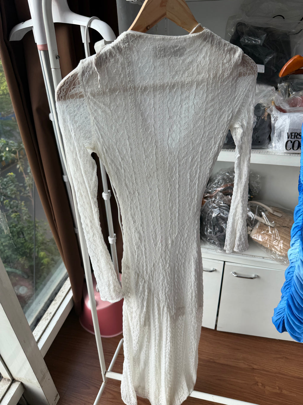 ZARA LACEY DRESS WITH LINING