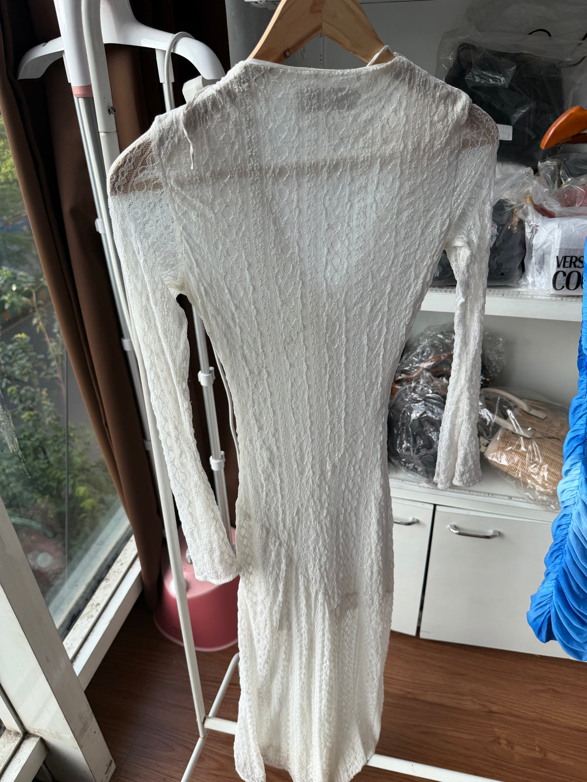 ZARA LACEY DRESS WITH LINING
