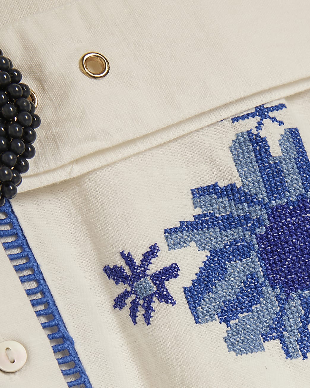 RIVER ISLAND EMBROIDERED DRESS