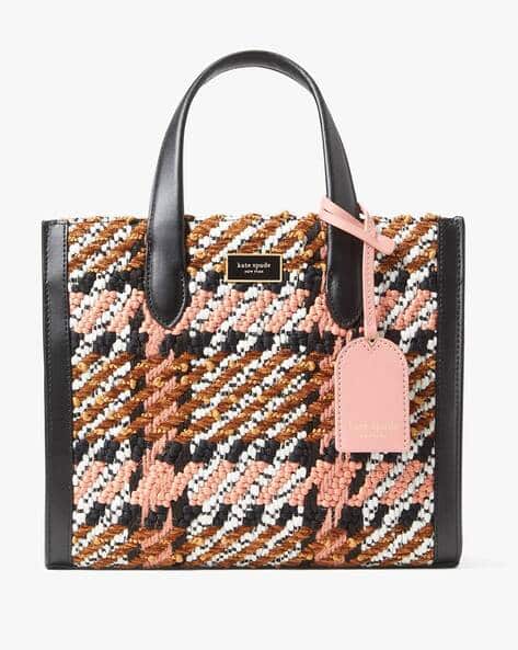 KATE SPADE Manhattan Plaid SMALL Tote Bag