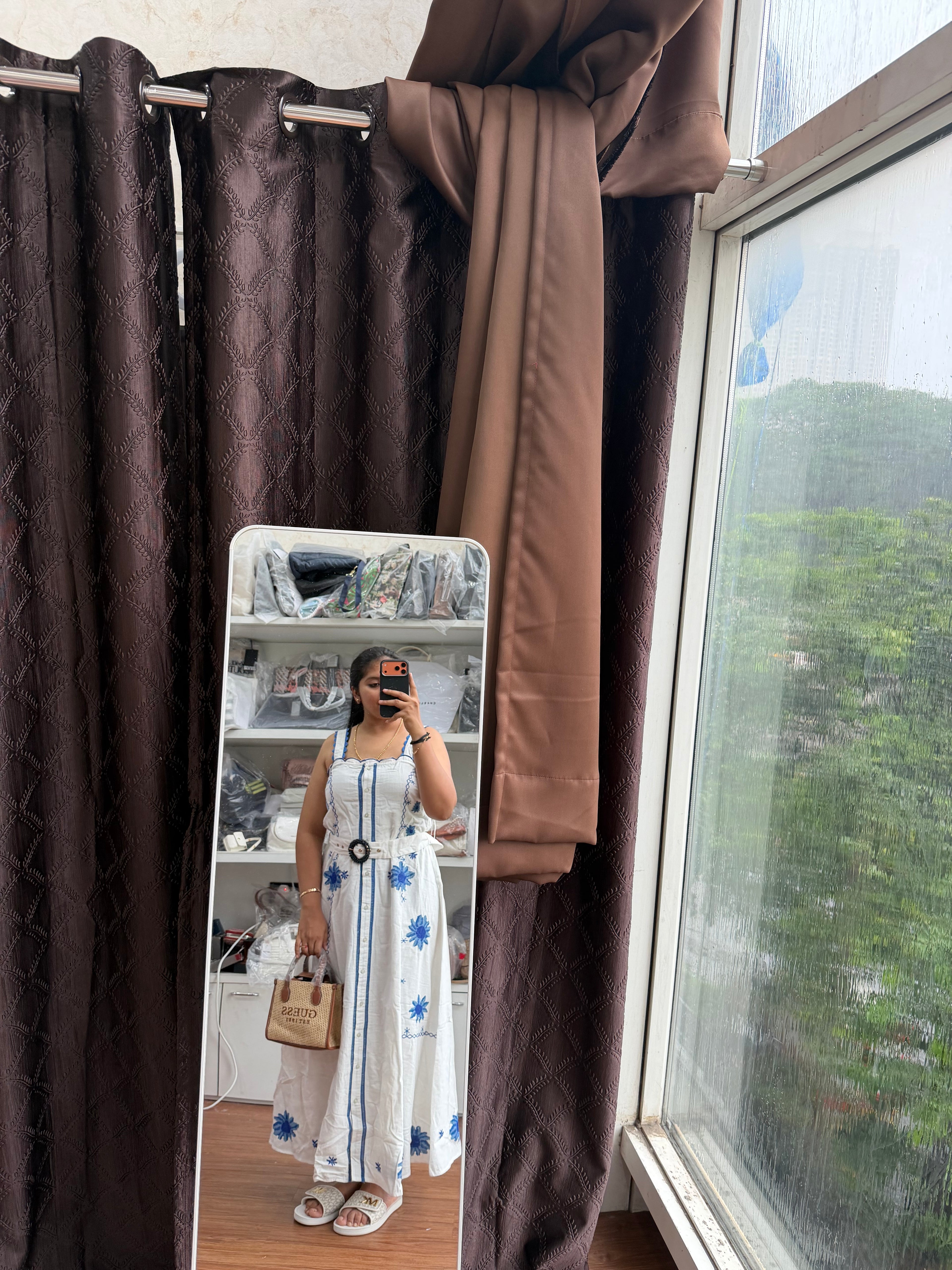 RIVER ISLAND EMBROIDERED DRESS