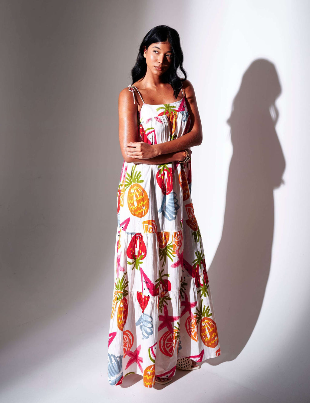 SOUTH BEACH FLARED DRESS