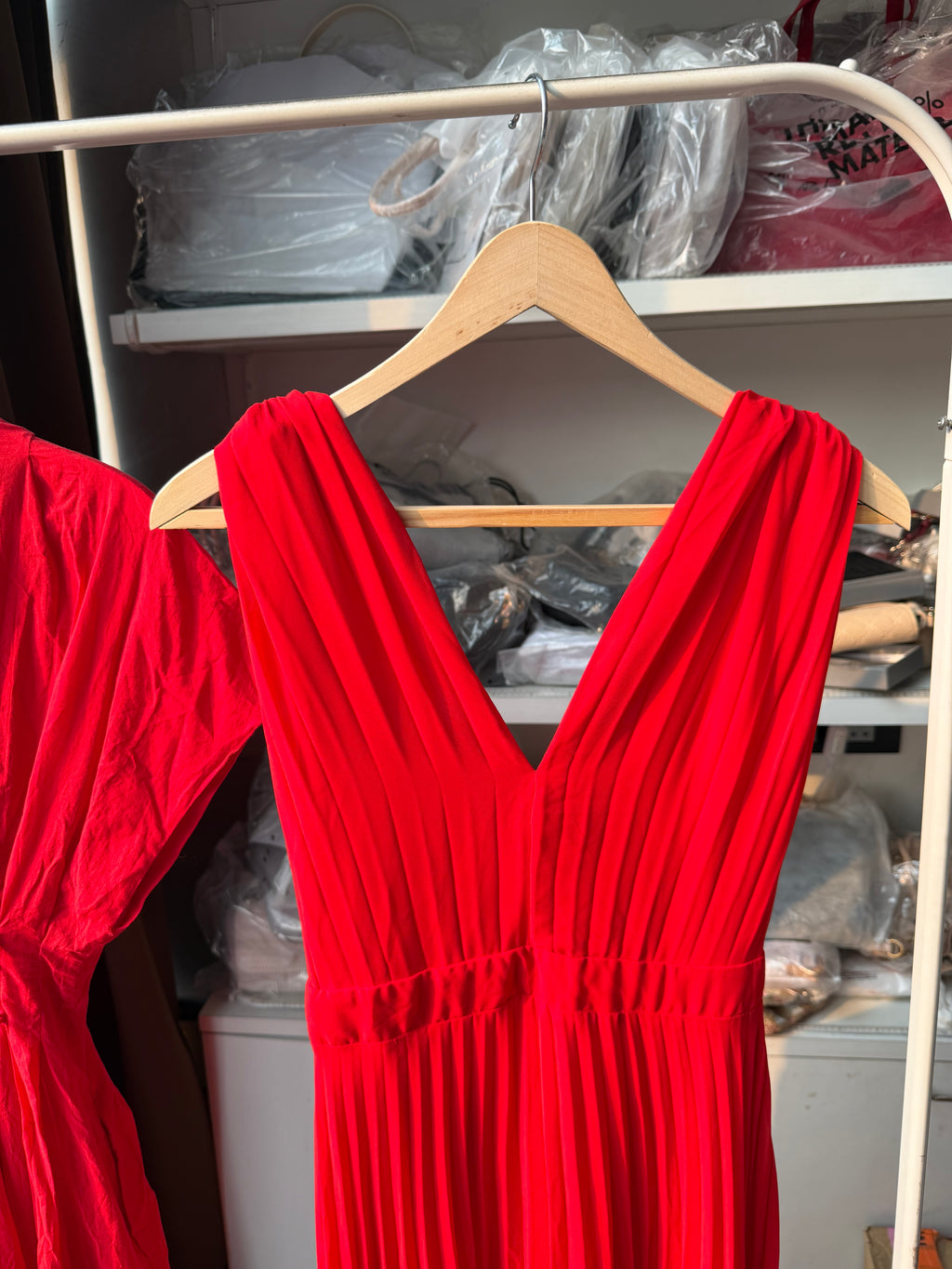 Zara pleated dress