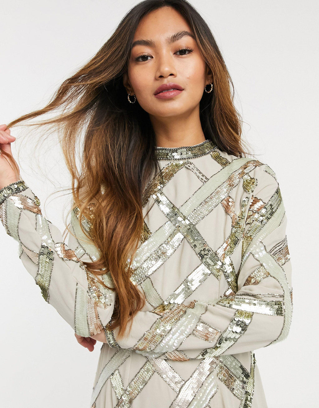 Asos sequin dress (heavy)