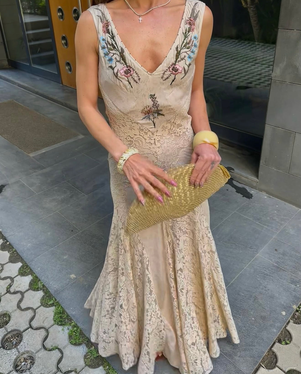 ZARA MERMAID LACEY DRESS