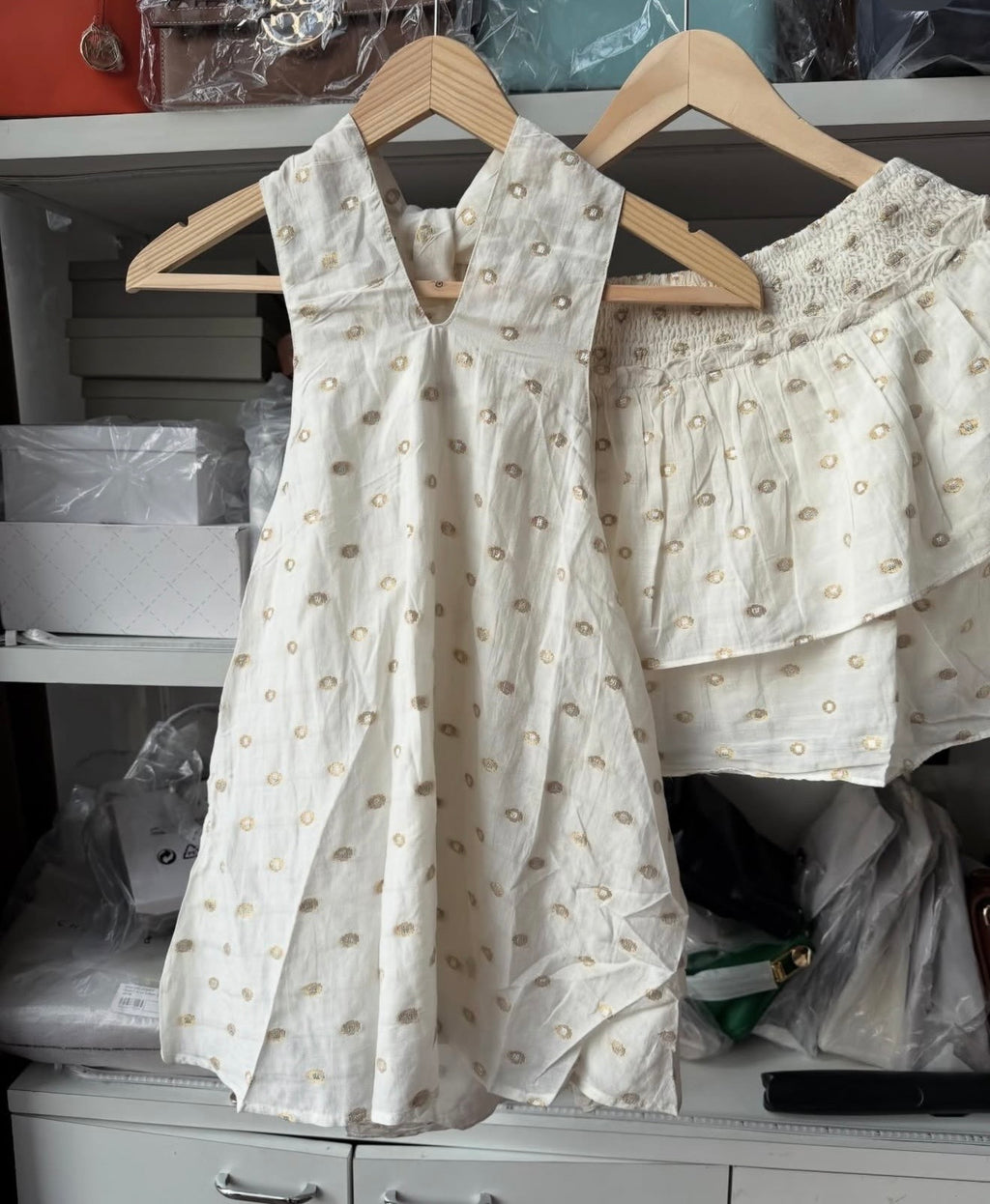 ZARA POLKA DOT COORD SET