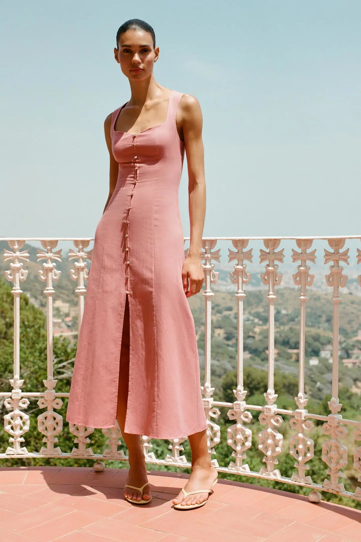 Zara linen dress